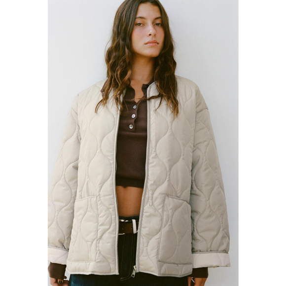 Zara Water Repellent Jacket Size M - Picture 1 of 9